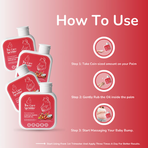 STRETCH MARKS HEALER OIL (For Moms)