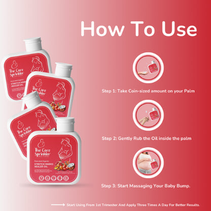 STRETCH MARKS HEALER OIL (For Moms)