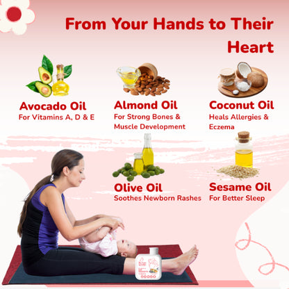 STRENGTHENING BABY MASSAGE OIL (0+ Months)