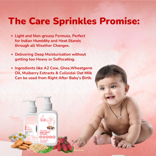 MOISTURIZING BABY BODY LOTION (0+ Months)
