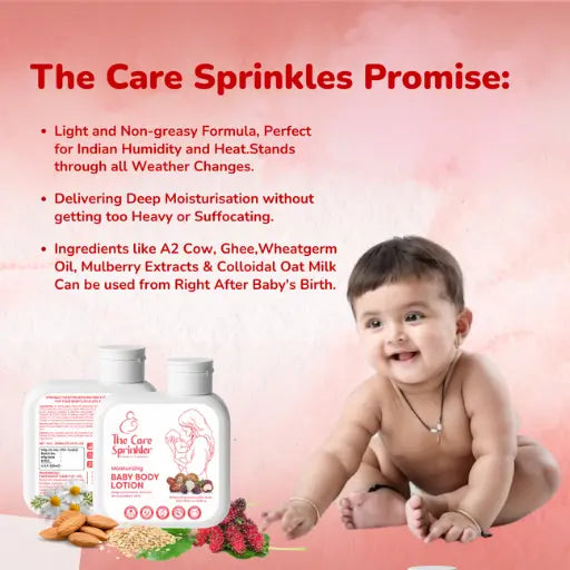 MOISTURIZING BABY BODY LOTION (0+ Months)