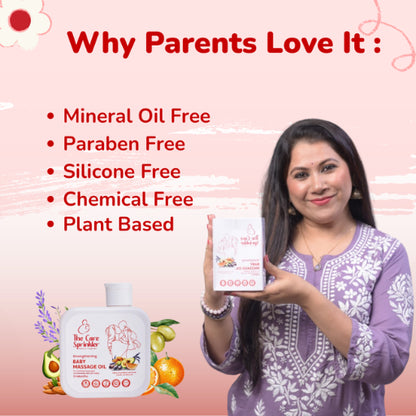 STRENGTHENING BABY MASSAGE OIL (0+ Months)