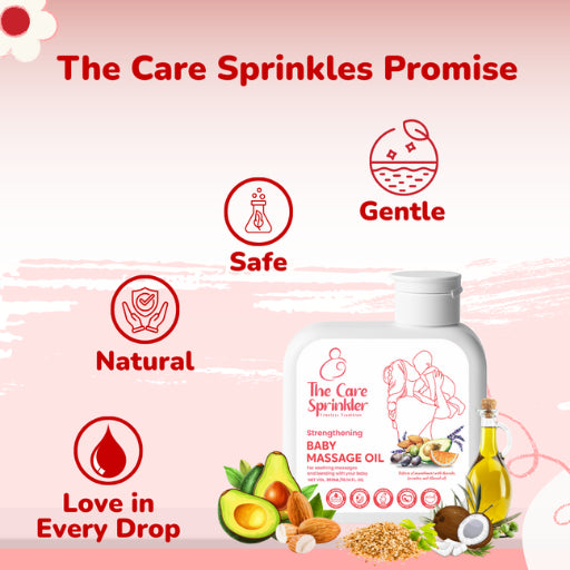 STRENGTHENING BABY MASSAGE OIL (0+ Months)